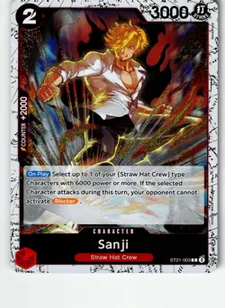 Sanji (Pirate Foil) ST21-003 Premium Booster -The Best- Vol. 2 One Piece LP - Image 1