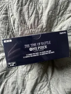 One Piece OP-16 The Time of Battle Booster Box (UNSEALED) - Image 2