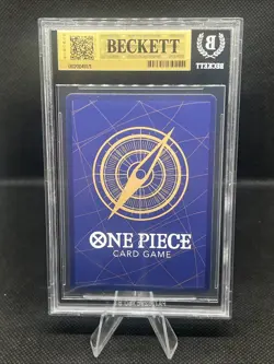 2026 One Piece The Azure Sea's Seven OP12108 Donquixote TR BGS 10 PRISTINE - Image 2