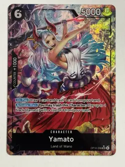 Yamato (Alternate Art) One Piece The Time of Battle OP16-098 Super Rare - Image 2