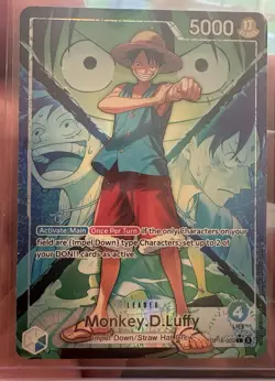 One Piece Monkey.D.Luffy Alternate Art OP16-022 The Time of Battle Foil FRESH - Image 1