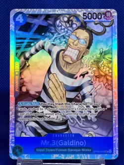 Mr.3(Galdino) OP16-056 SR | The Time of Battle | One Piece TCG | EN - Image 1