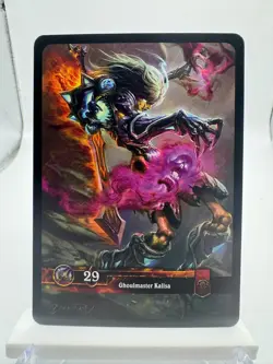 World of Warcraft TCG Throne Foil Hero Ghoulmaster Kalisa - Image 2