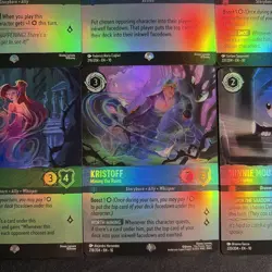 Lorcana Wished in the Well 6 Card Bundle - EPIC rarity - Sudden Scare, Minnie .. - Image 5