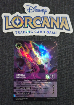 Disney Lorcana Ursula's Return Enchanted Ursula Sea Witch Queen EN NM Rare - Image 1