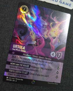 Disney Lorcana Ursula's Return Enchanted Ursula Sea Witch Queen EN NM Rare - Image 4