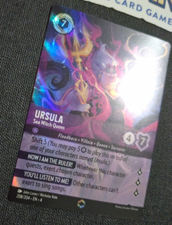 Disney Lorcana Ursula's Return Enchanted Ursula Sea Witch Queen EN NM Rare - Image 5