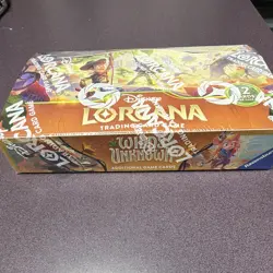 Ravensburger Disney Lorcana TCG Wilds Unknown English Booster Box 24 Packs - Image 1