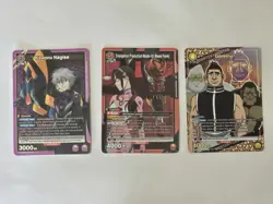 3 Assorted Rare ENG Cards Union Arena NM (FOIL) - Image 1