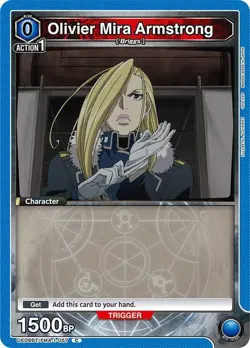 Olivier Mira Armstrong Box Topper Foil - UE09BT/FMA-1-057 NM - Union Arena - Image 1