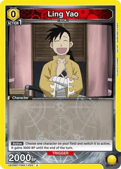Ling Yao Box Topper Foil - UE09BT/FMA-1-024 NM - Union Arena - Image 1