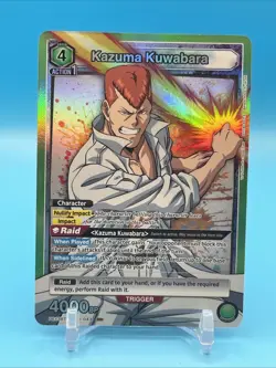 Union Arena Yu Yu Hakusho Ghost Files Kazuma Kuwabara UE13BT/YYH-1-043 SR Foil - Image 1