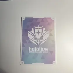 Hololive official card game hy01-002p white cheer promo Japanese - Image 2