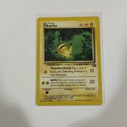 Pokemon Pikachu Black Star Promo Card 27/53 WOTC Regular. Pk002012 - Image 1