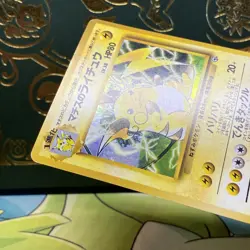 Lt. Surge's Raichu Gym Challenge No.026 Holo Japanese Pokemon Card LP - Image 5