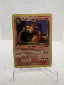 Pokemon Card - Dark Charizard 1st Edition Team Rocket 21/82 Rare Ungraded MP - Image 1