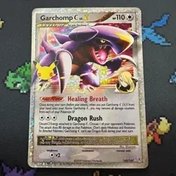 Garchomp C LV.X 145/147 Celebrations Classic Collection Pokemon TCG Card - Image 1