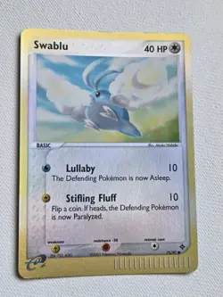 Swablu EX Dragon Reverse Holo E-Reader 75/97 2003 40 LP Pokemon Card - Image 5