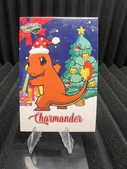 Charmander - Cracked Ice Holo - Christmas Card Database - Pokemon NM - Image 1