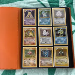 Base Set 102/102 1999 100% Complete Master Set [MP-DMG] Pokemon Cards Original - Image 1