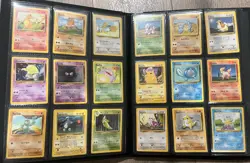 Pokemon Base Set (1-102) Complete Set Vintage Pokemon Cards Holo WOTC PLAYED - Image 4