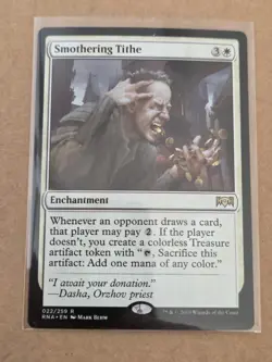 Smothering Tithe Ravnica Allegiance Regular Nrmt To Mt - Image 1