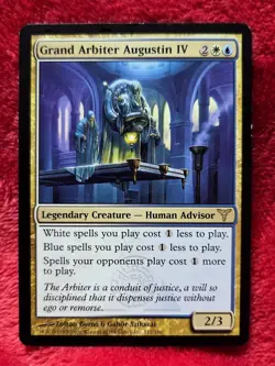 Magic The Gathering Grand Arbiter Augustin IV #176 RARE Modern Masters MTG 2013 - Image 1