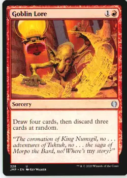 Goblin Lore 328 Uncommon Jumpstart Near Mint - Image 2