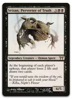 Seizan, Perverter of Truth #143 (LP) Champions of Kamigawa CHK Magic MTG - Image 1