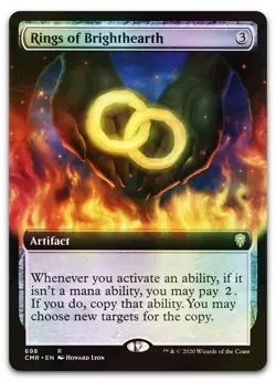 Rings of Brighthearth (Extended Art) #698 (Foil) NM Commander Legends Magic MTG - Image 1