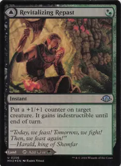 Revitalizing Repast Modern Horizons 3 Foil Uncommon #256 NM MTG - Image 1