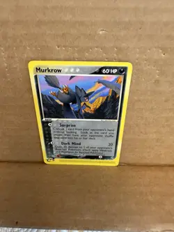 Pokemon TCG EX Sandstorm Murkrow 47/100 Uncmmon E Reader Vintage LP/NM! - Image 4