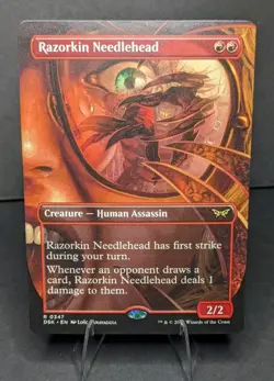 Razorkin Needlehead (Borderless) Duskmourn: House of Horror Regular - Image 1