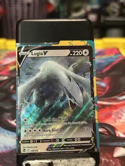 Pokemon TCG Lugia V 138/195 Silver Tempest Ultra Rare Holo English 220 HP - Image 1