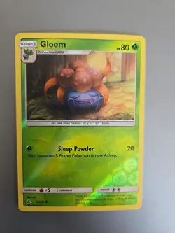 Gloom 3/236 Cosmic Eclipse LP/NM Pokemon Reverse Holo - Image 1