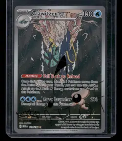 Clawitzer 141/132 Illustration Rare Mega Evolution Pokemon Holo Near Mint - Image 1