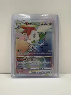(3) Pokemon TCG Rainbow Brilliant Stars Whimsicott VSTAR, Shaymin VSTAR, Trainer - Image 5
