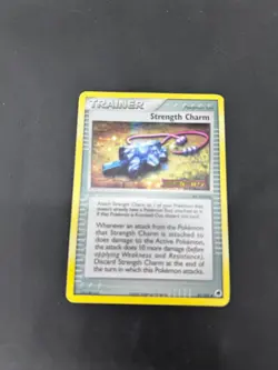 Strength Charm 81/101 – Dragon Frontiers Reverse Holo Stamped – Pokemon – - Image 1