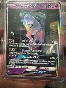 The Pokemon Company Mewtwo GX 78/73 Secret Rare Holo Shining Legends ENG 2017 - Image 2