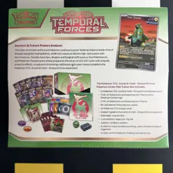 Scarlet Violet Pokemon Center Temporal Forces Iron Leaves Elite Trainer Box - Image 2