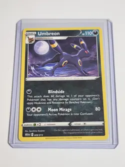 Pokemon Umbreon 009/015 McDonald's 2024 Promo Holo Pokemon TCG Card - Image 1