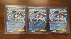 Pokemon Mega Greninja ex 022/086 Chaos Rising Double Rare Holo - Lot of 3 - Image 1