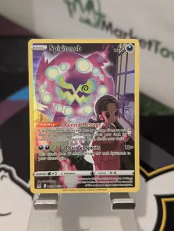 Spiritomb Ultra Rare Pokemon SWSH11: Lost Origin Trainer Gallery TG09/TG30 NM - Image 1