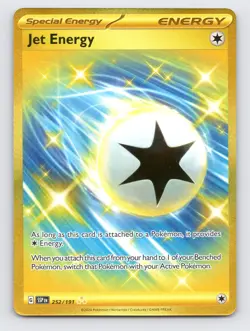 Pokemon SV08: Surging Sparks Jet Energy 252/191 NM - Image 1
