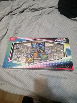 Pokemon Prismatic Evolutions Lucario ex Tyranitar Premium Collection Sam's Club - Image 1