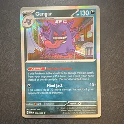 Pokemon TCG Gengar 050/088 Pokemon Holo Rare Eng - Image 1