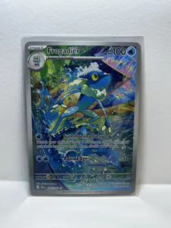 Pokemon Frogadier CRI EN 089/086 Rare Full Art Holo Stage 1 Water 100 HP 2026 EN - Image 1