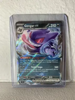 Pokemon Gengar ex 104/162 Temporal Forces Double Rare Holo EN - Image 1