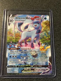 Glaceon VMax 209/203 - Pokemon Evolving Skies Alt Art Secret Lp - Image 1