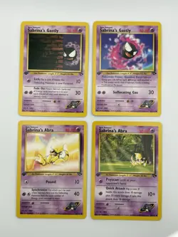 1st Edition Gym Challenge Sabrina’s Lot X7 - Pokemon TCG Vintage NM - Image 1